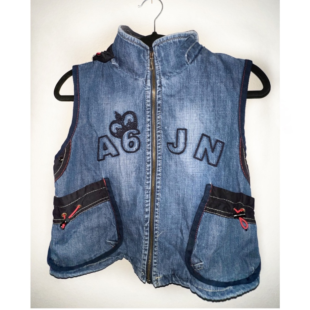 A6 denim vest. XS - Sm